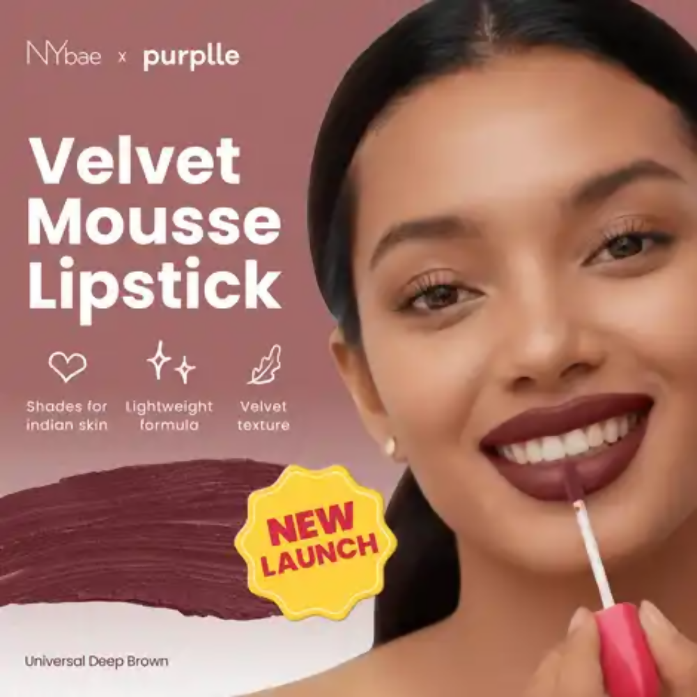 NY Bae Velvet Mousse Liquid Lipstick - Brown Girl Brown 10