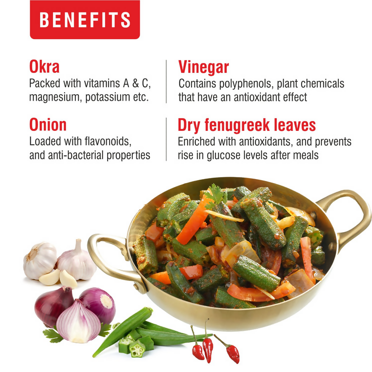 Priya Ready To Eat Bhindi Do Piaza - Distacart