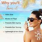 Globus Naturals Hydra Gel Sunscreen With Goodness of Sunflower & AloeVera For Sun Protection All Skin Types