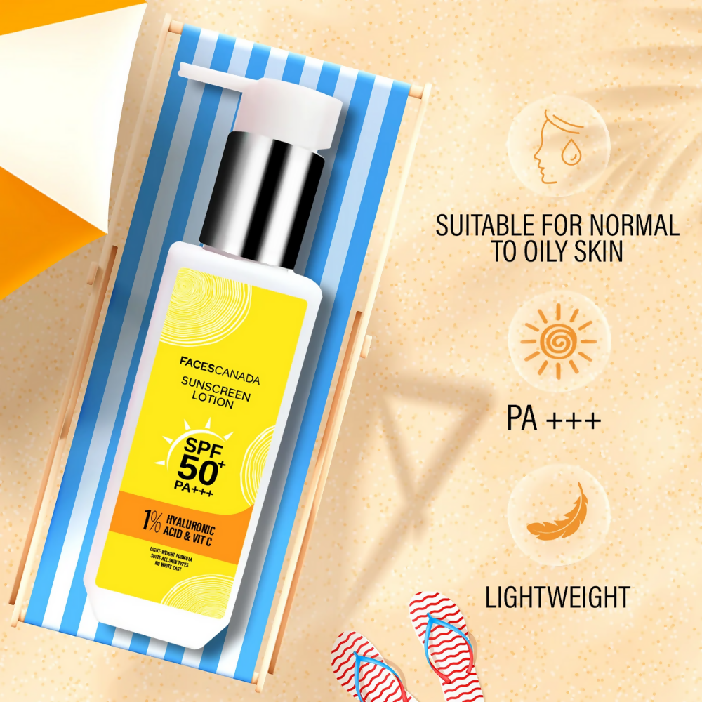 Faces Canada Sunscreen Lotion