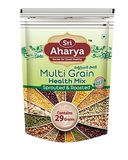 Sri Aharya Multi-Grain Health Mix - Sprouted & Roasted