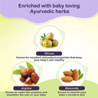 Dabur Baby Oil Enriched With Baby Loving Ayurvedic Oil