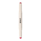 Swiss Beauty CRAZE Duo 2 In 1 Satin Matte Finish Lipstick Non-Transfer Lip Colour - 04 Terrafic Pink - Distacart