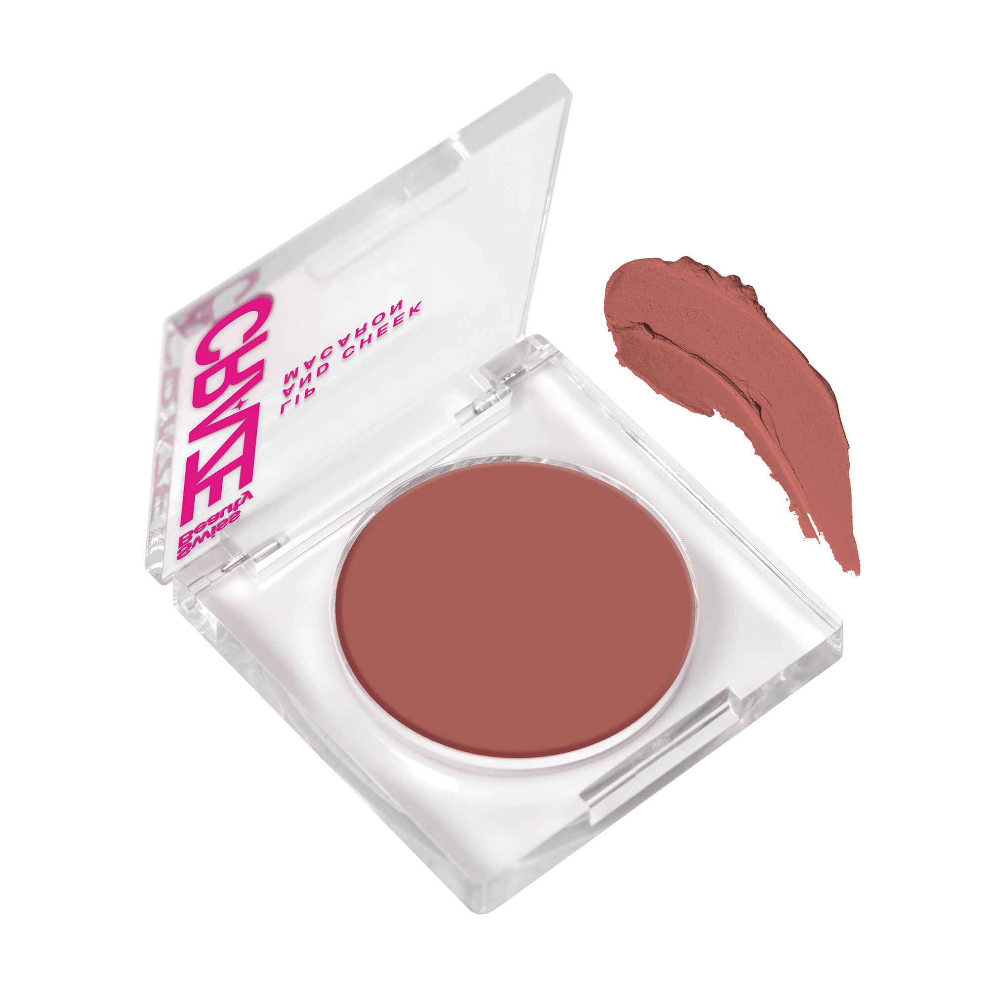 Swiss Beauty CRAZE Lip & Cheek Macaron With Vitamin E And Olive Oil - 01 Brown Pie - Distacart
