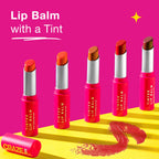 Swiss Beauty CRAZE Tinted Weightless Sheer Coverage Lip Balm With Cocoa Butter - 03 Cherry Crush - Distacart