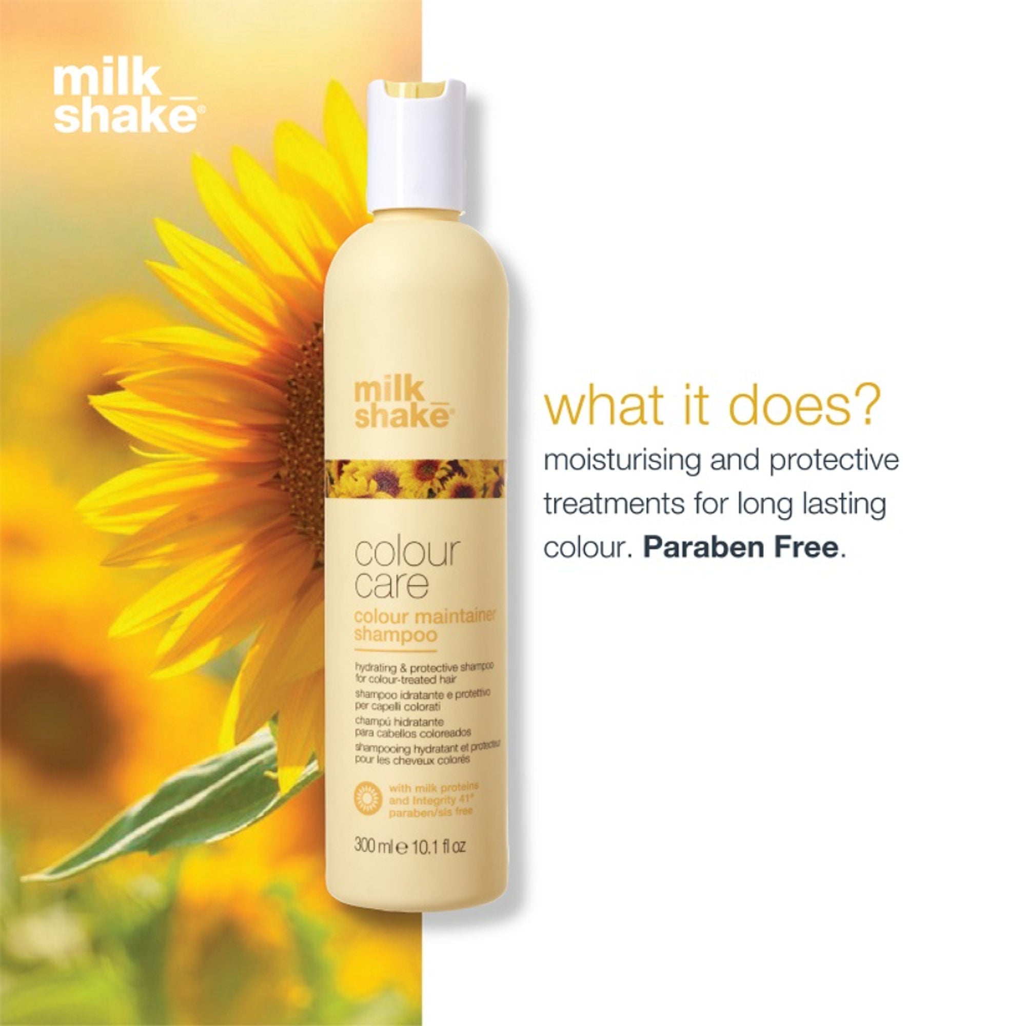 Milkshake Color Maintainer Shampoo For Hydrating & Protective Shampoo For Colour Treated Hair