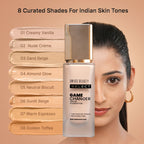 Swiss Beauty Select Game Changer Serum Foundation With Natural and Dewy Finish - 7. Warm Espresso - Distacart