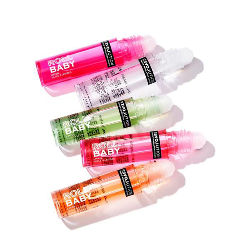 Revolution Relove Roll Baby Lip Oil Papaya - Tonka Bean - Distacart