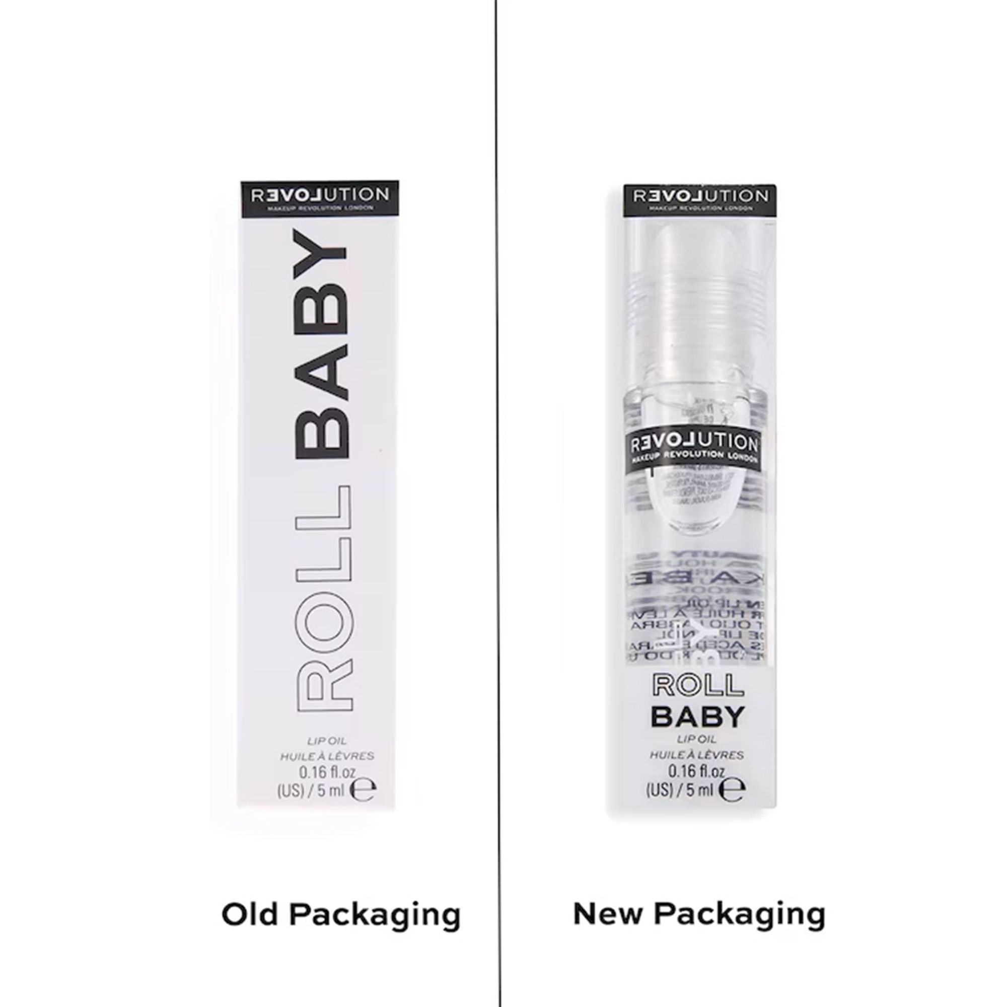 Revolution Relove Roll Baby Lip Oil Papaya - Tonka Bean - Distacart