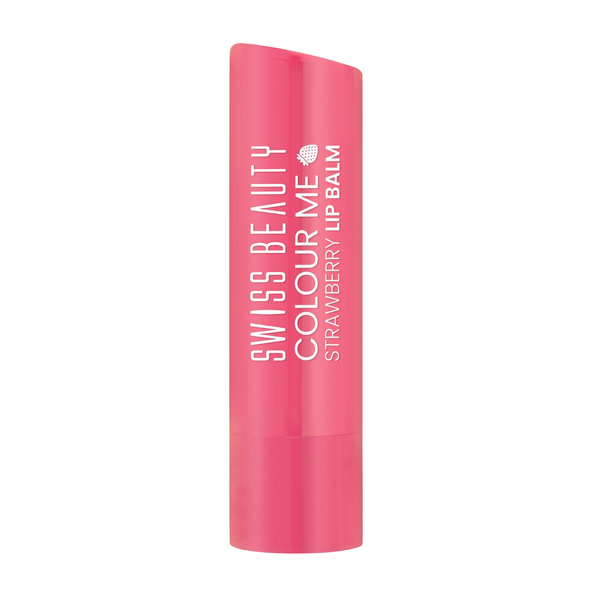 Swiss Beauty Colour Me Tinted Lip Balm For Dry With SPF 15 , Shea Butter and Vitamin E - Strawberry Slush - Distacart