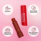 Swiss Beauty Colour Me Tinted Lip Balm For Dry With SPF 15 , Shea Butter and Vitamin E - Cherry Pop - Distacart