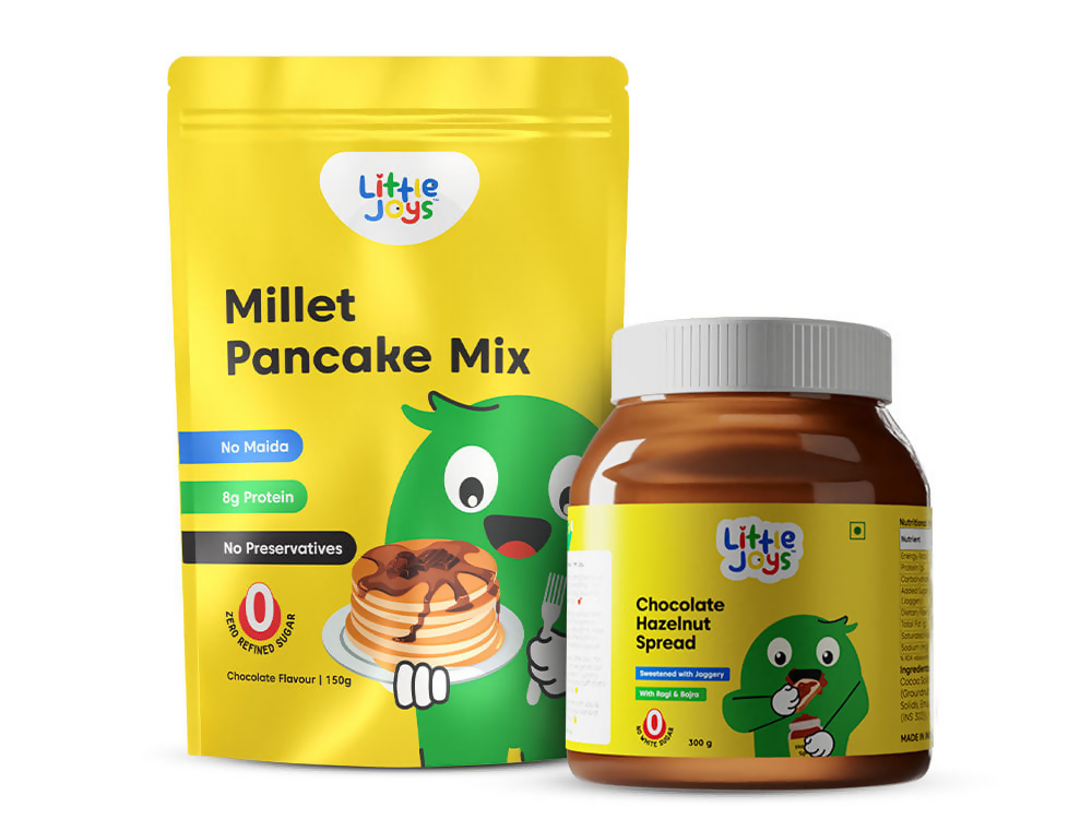 Little Joys Millet Pancake Mix + Chocolate Spread