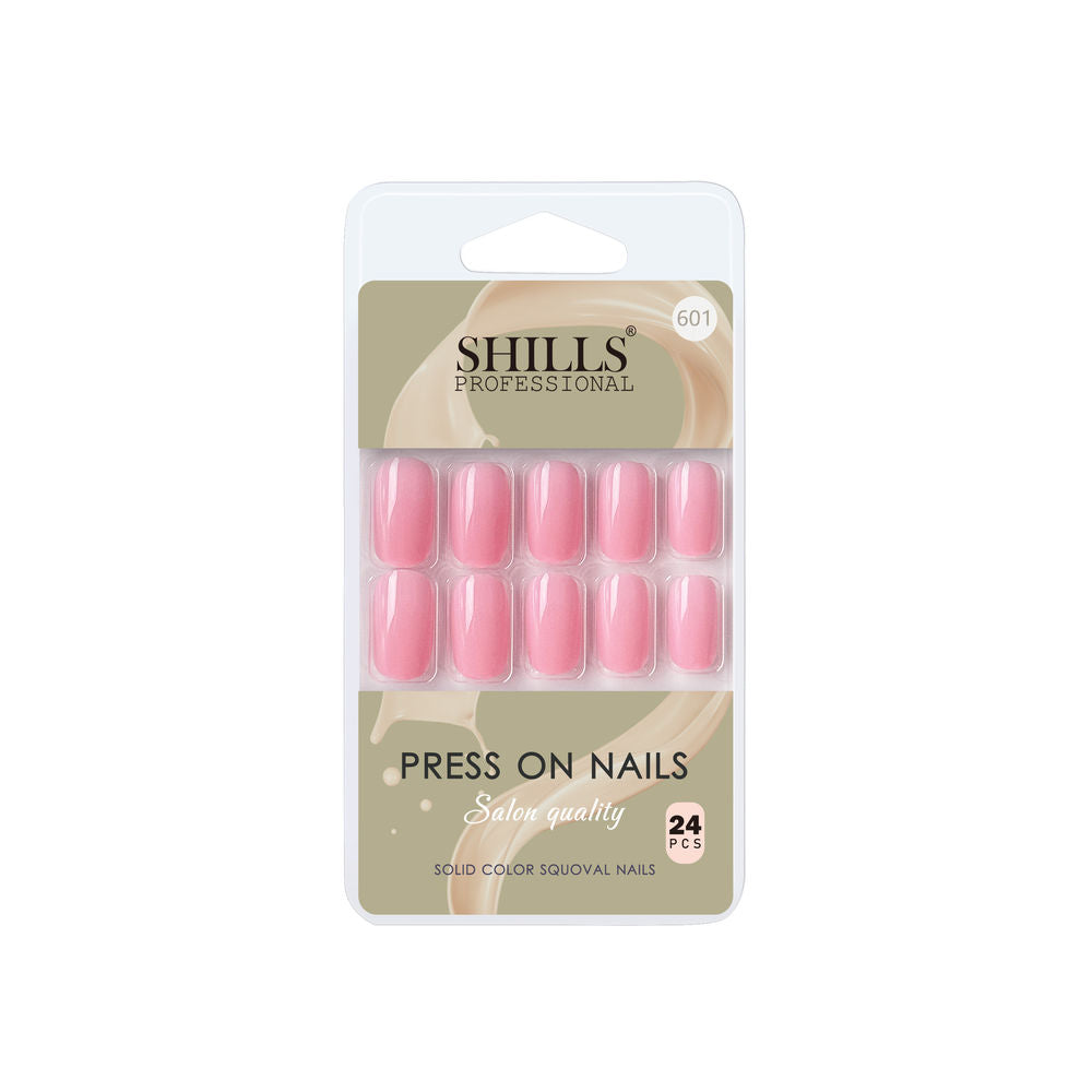 shills professional reusable press on nails square spn601