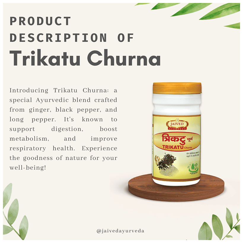 Jaived Ayurveda Trikuta Churna