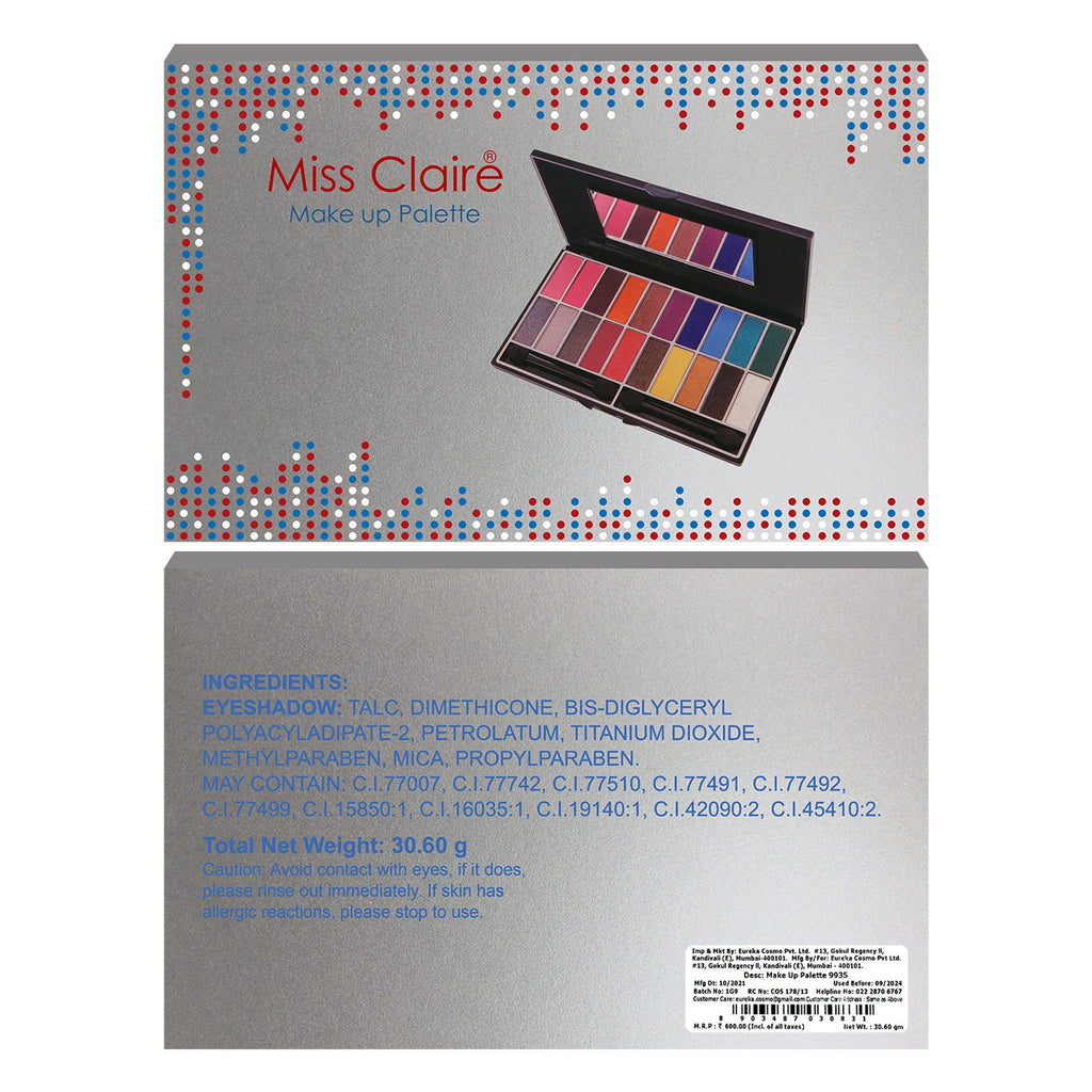 Miss Claire Make Up Palette 9935 (Make Up Kit)