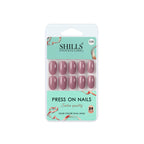 shills professional reusable press on nails oval spn536
