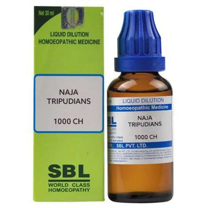 SBL Homeopathy Naja Tripudians Dilution - Distacart