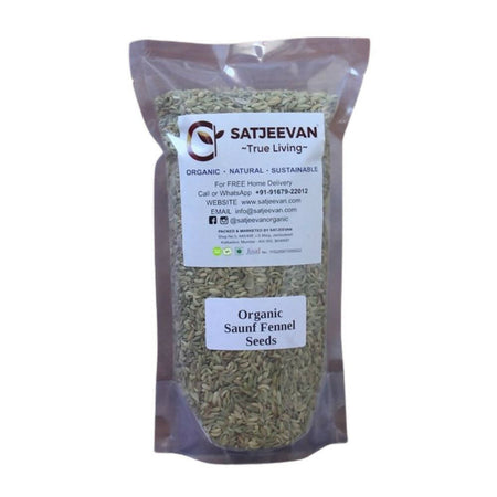 Satjeevan Organic Saunf Fennel Seeds