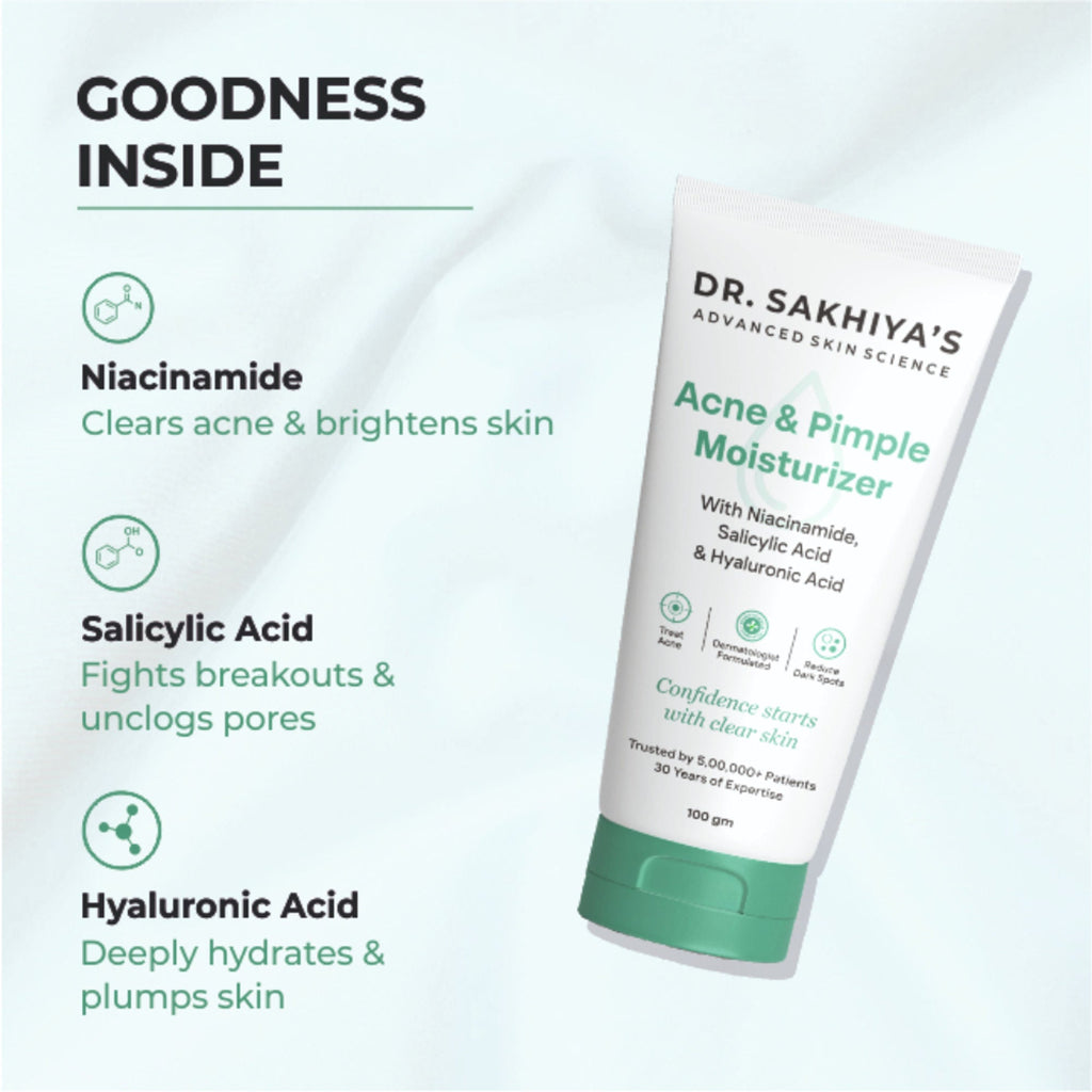 Dr.Sakhiya Acne & Pimple Moisturizer - Distacart
