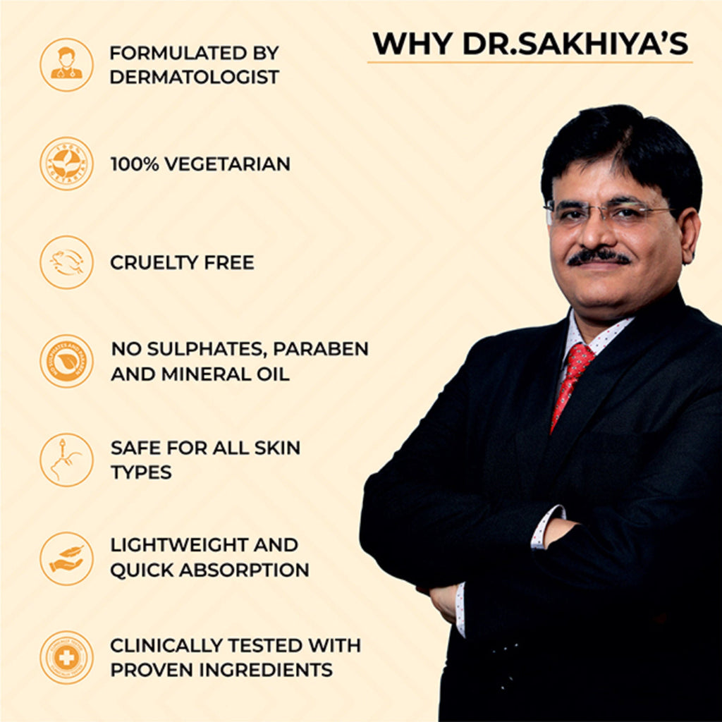 Dr.Sakhiya Acne & Pimple Sunscreen SPF 50 - Distacart