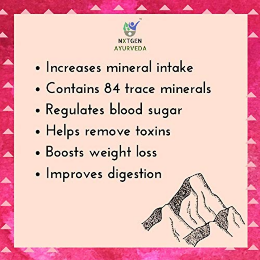 Nxtgen Ayurveda Himalayan Pink Salt Powder