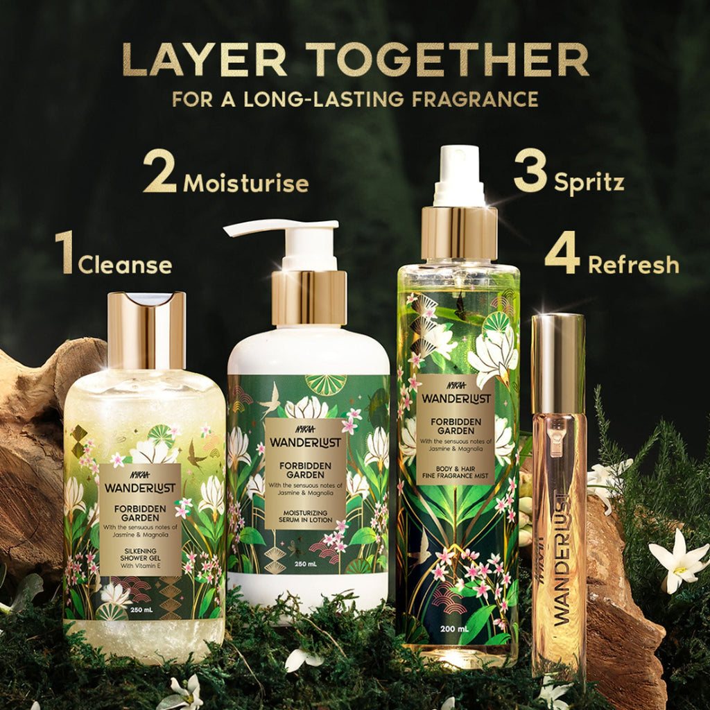 Wanderlust Shower Gels - Forbidden Garden