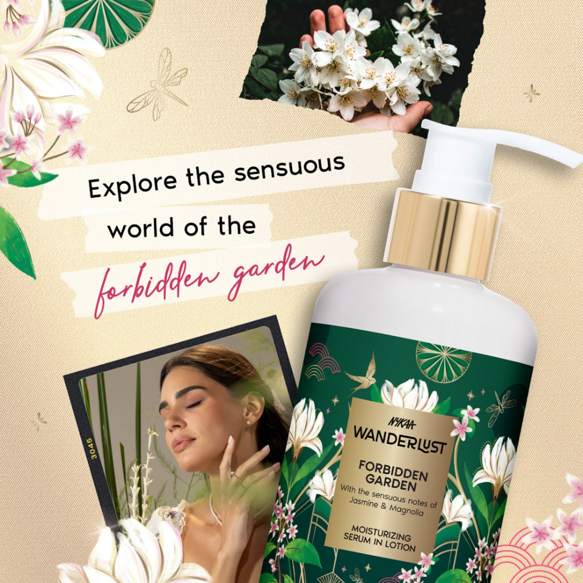 Wanderlust Moisturizing Body Lotion - Forbidden Garden