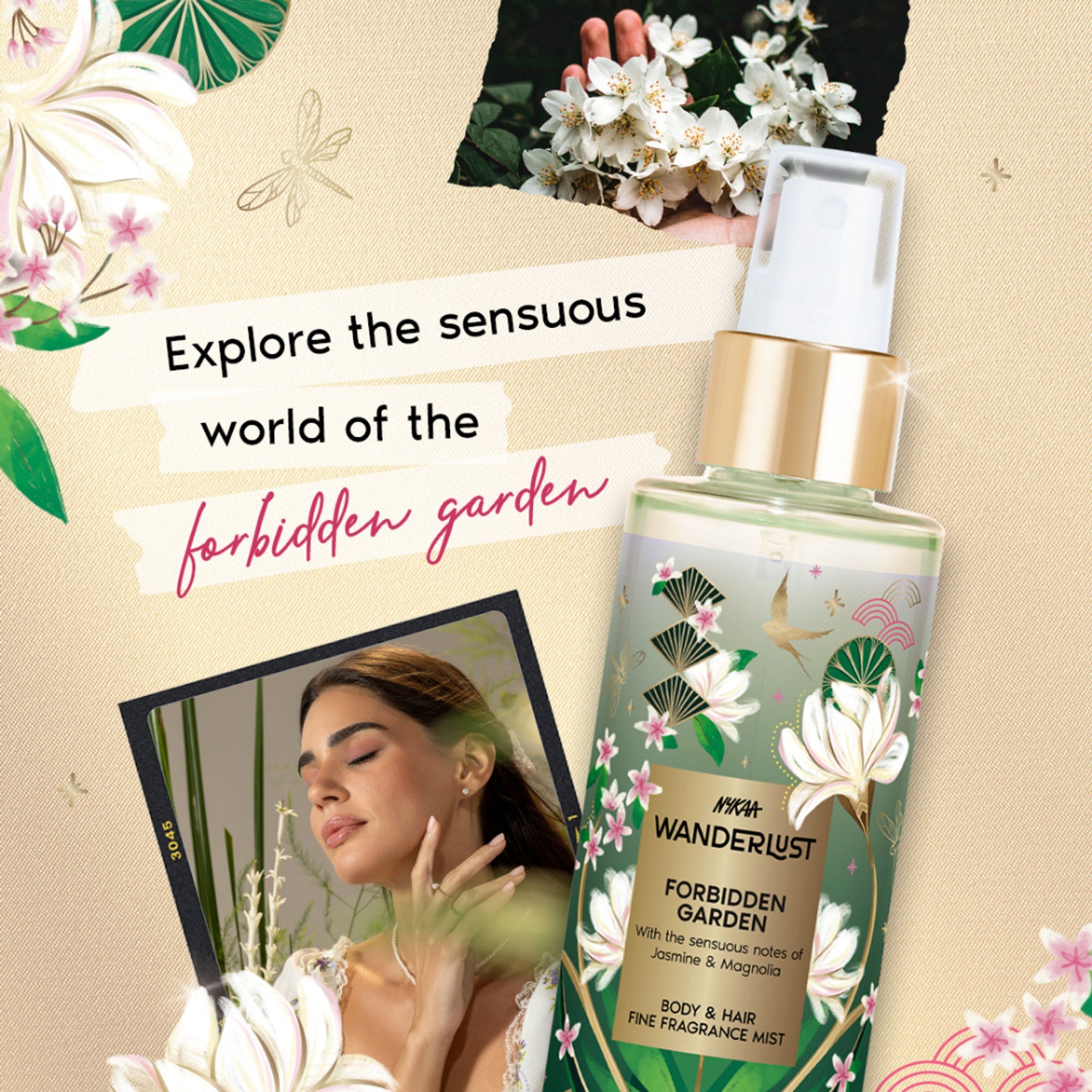 Wanderlust Fragrance Mist For Her - Forbidden Garden