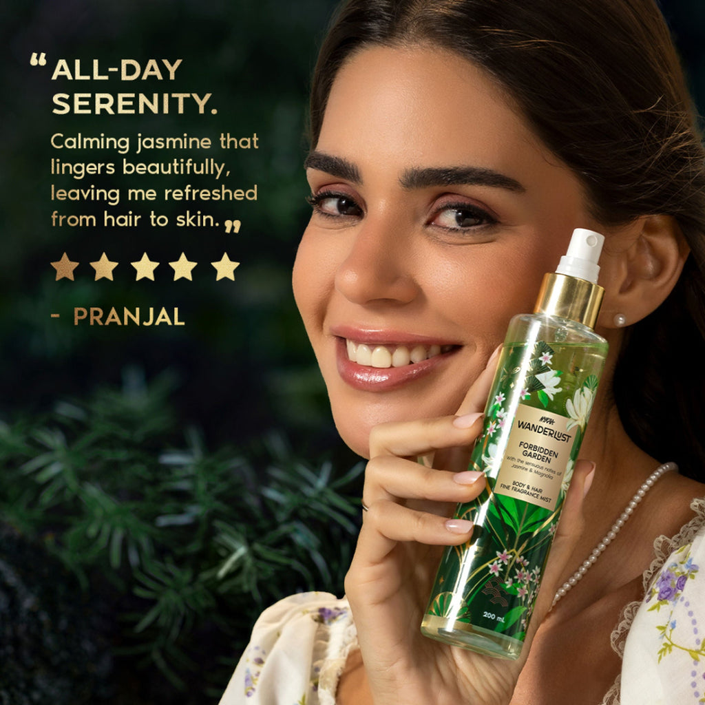 Wanderlust Fragrance Mist For Her - Forbidden Garden