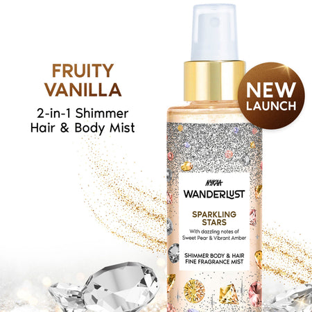 Wanderlust Fragrance Mist For Her - Sparkling Stars