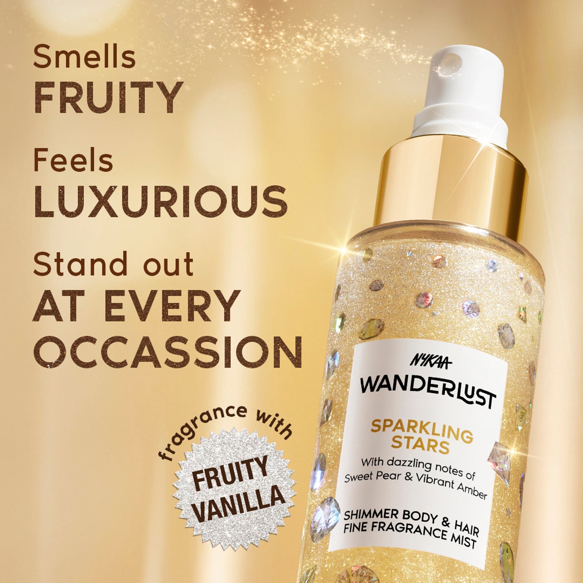 Wanderlust Fragrance Mist For Her - Sparkling Stars - Distacart