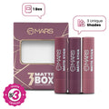 MARS Cosmetics Matte Lipsticks Box - 03 Plums