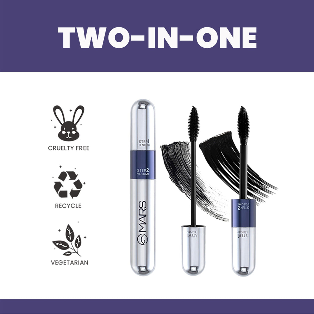MARS Cosmetics Double Trouble Mascara - Distacart