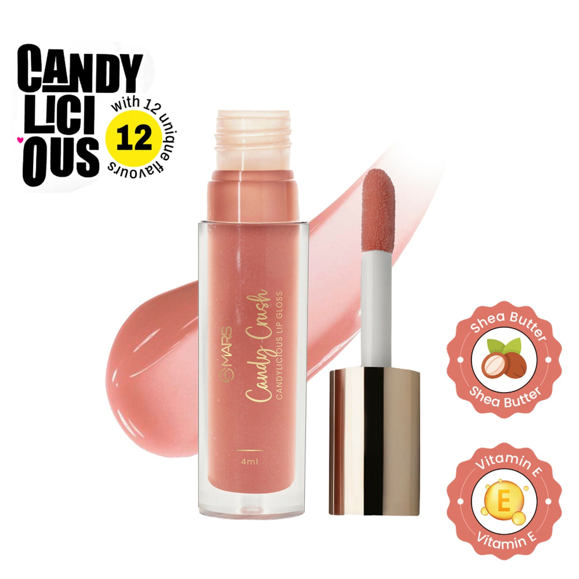 MARS Candylicious Colored Lip Gloss - Candy Crush