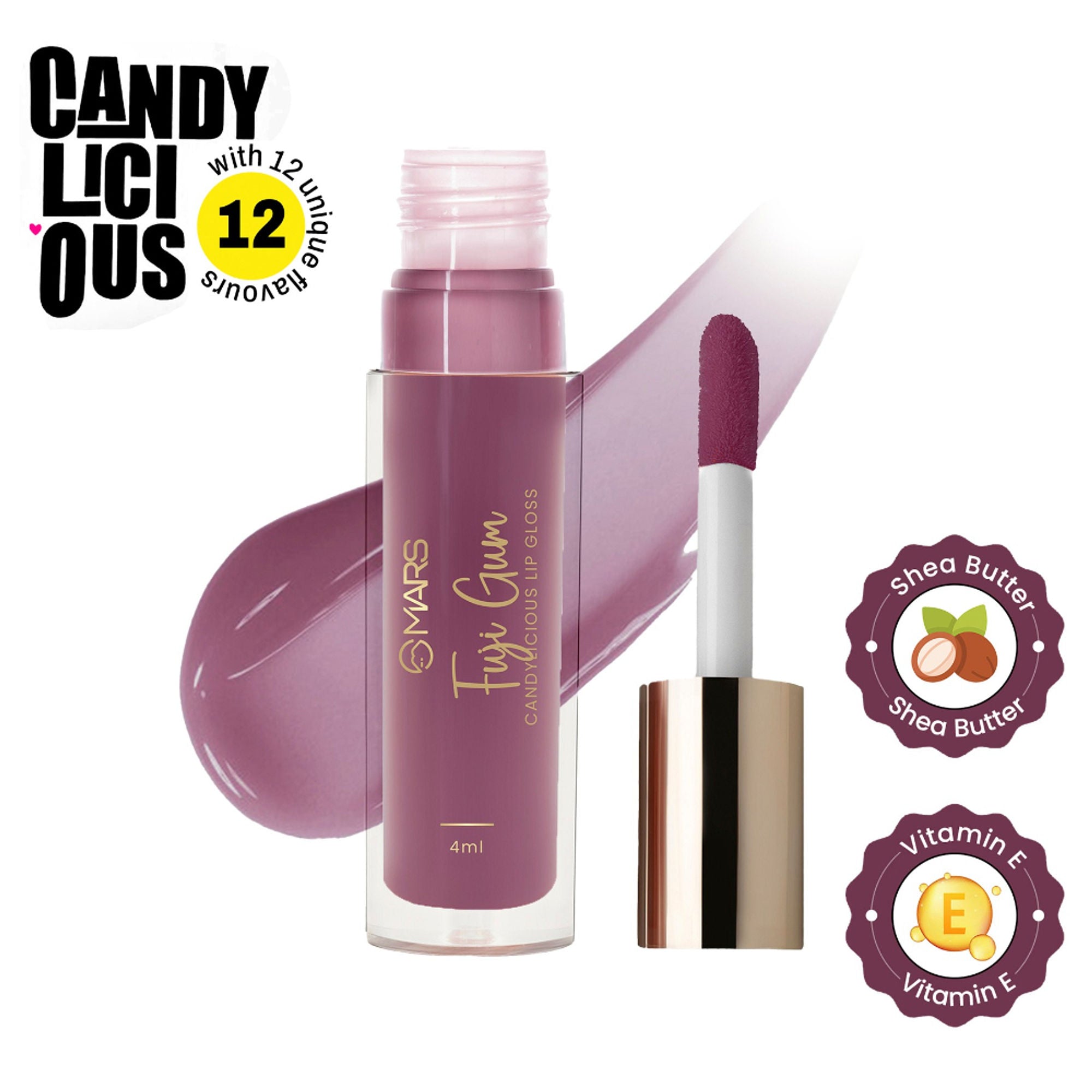 MARS Candylicious Colored Lip Gloss - Fuji Gum