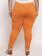 TAG 7 Women Plus Size Ankle Length Cotton Leggings