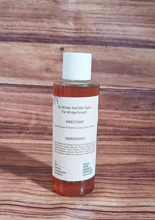 Satjeevan Organic Nourishing Hair & Skin Oil