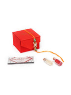 Designer kundan Rakhi - Ruby Raang - Distacart