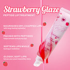 Makeup Revolution Strawberry Glaze Peptide Lip Treatment - Distacart