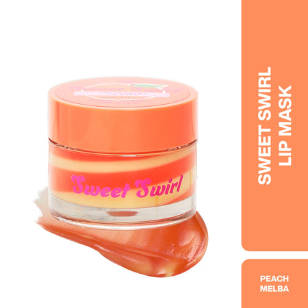 Makeup Revolution Sweet Swirl Lip Mask - Peach Melba