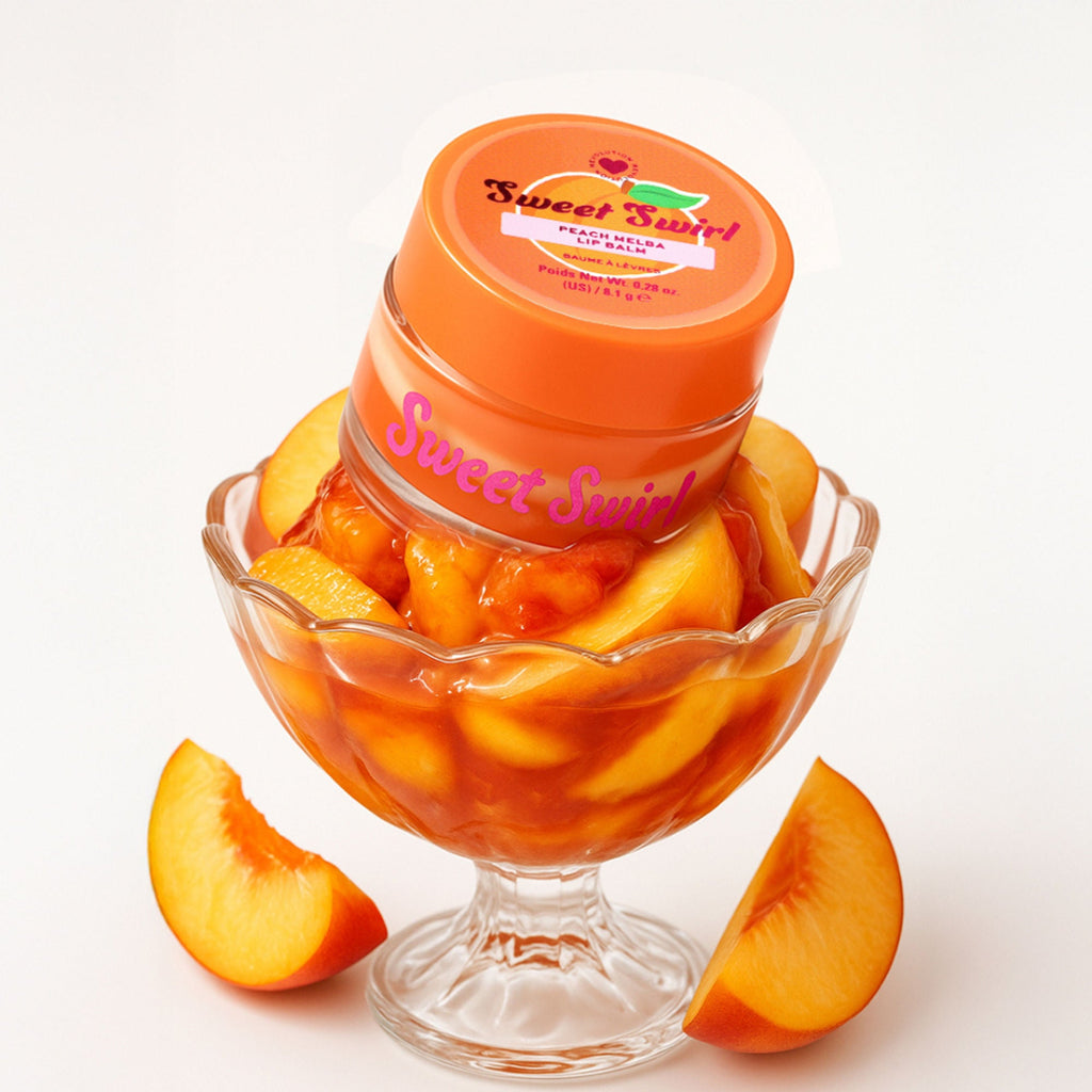 Makeup Revolution Sweet Swirl Lip Mask - Peach Melba - Distacart