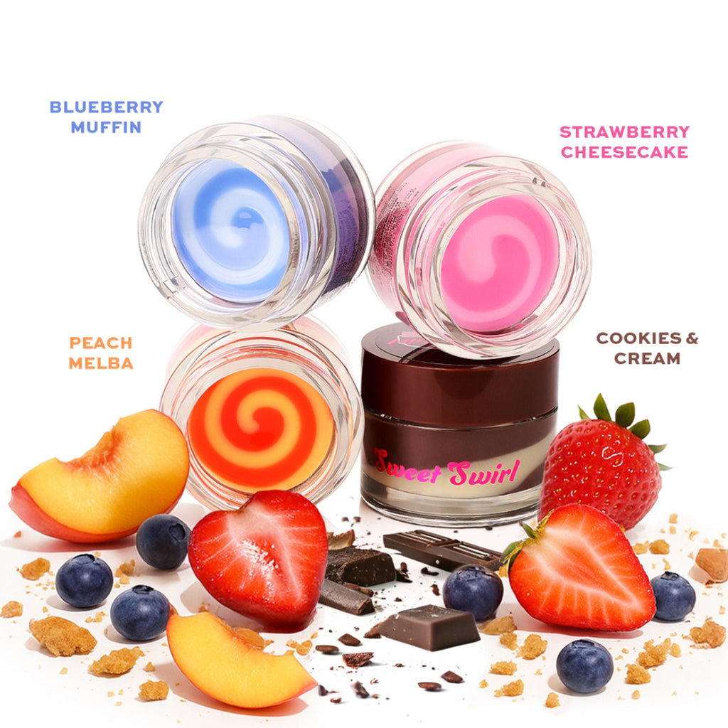 Makeup Revolution Sweet Swirl Lip Mask - Peach Melba - Distacart