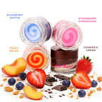 Makeup Revolution Sweet Swirl Lip Mask - Peach Melba - Distacart