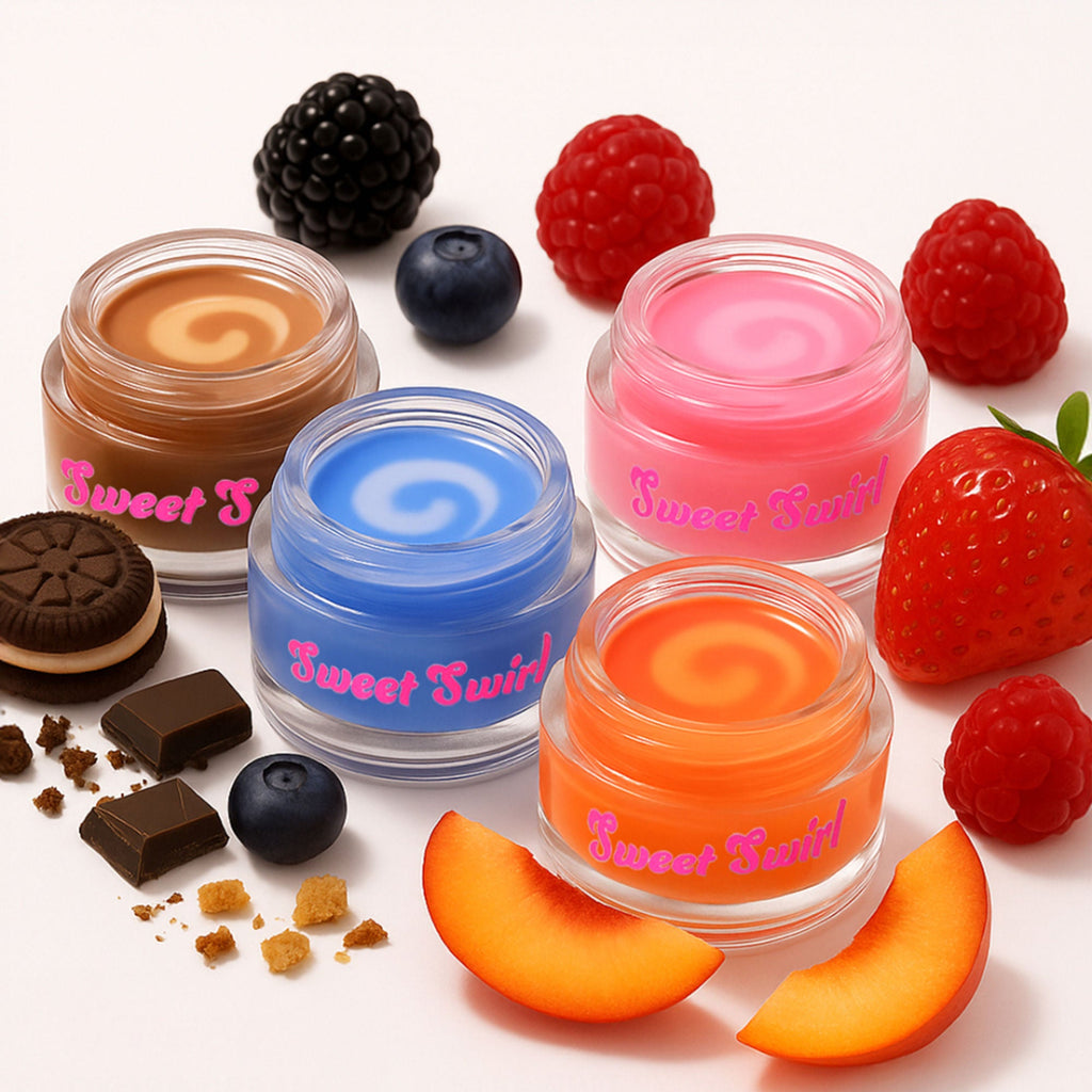Makeup Revolution Sweet Swirl Lip Mask - Peach Melba - Distacart