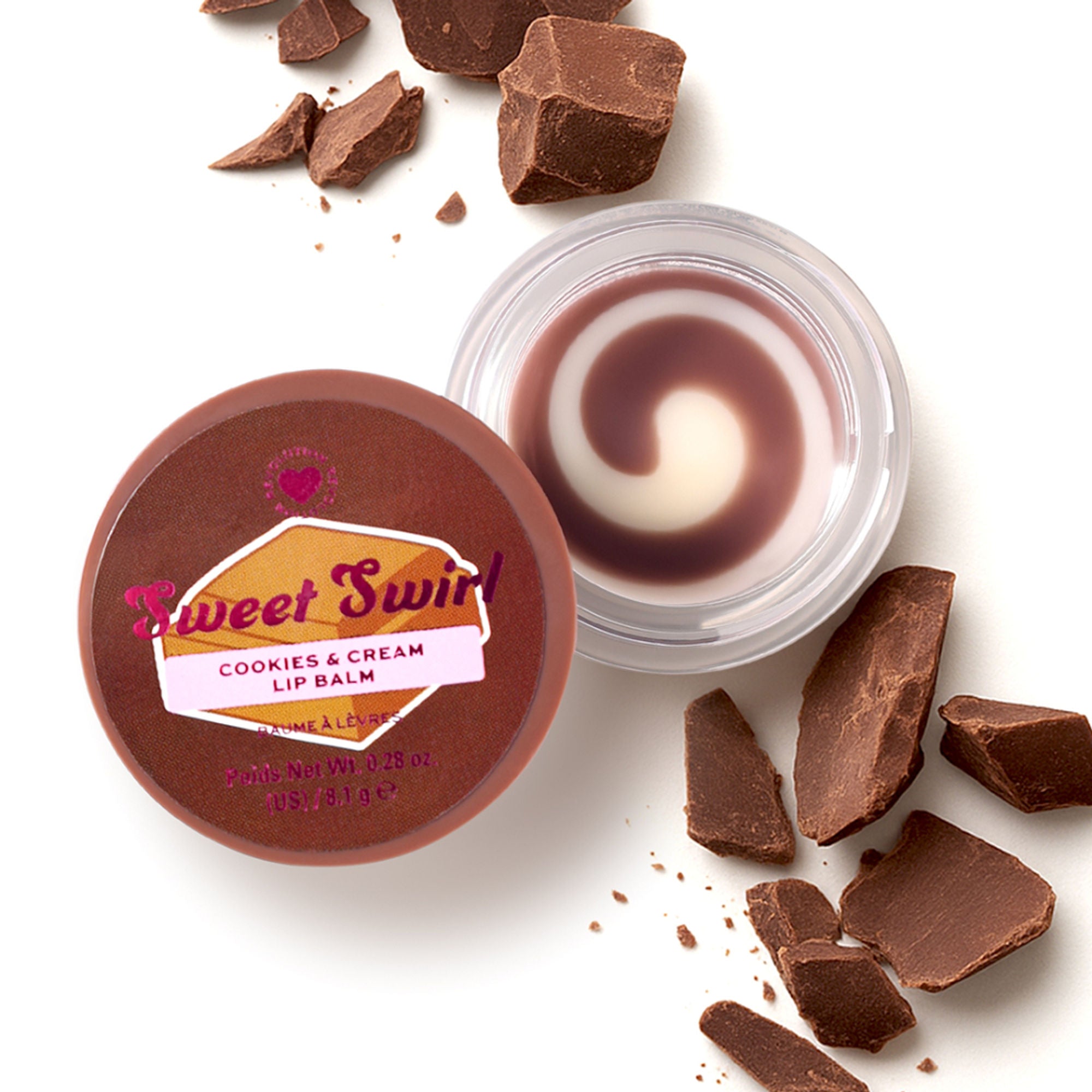 Makeup Revolution Sweet Swirl Lip Mask - Cookies And Cream - Distacart