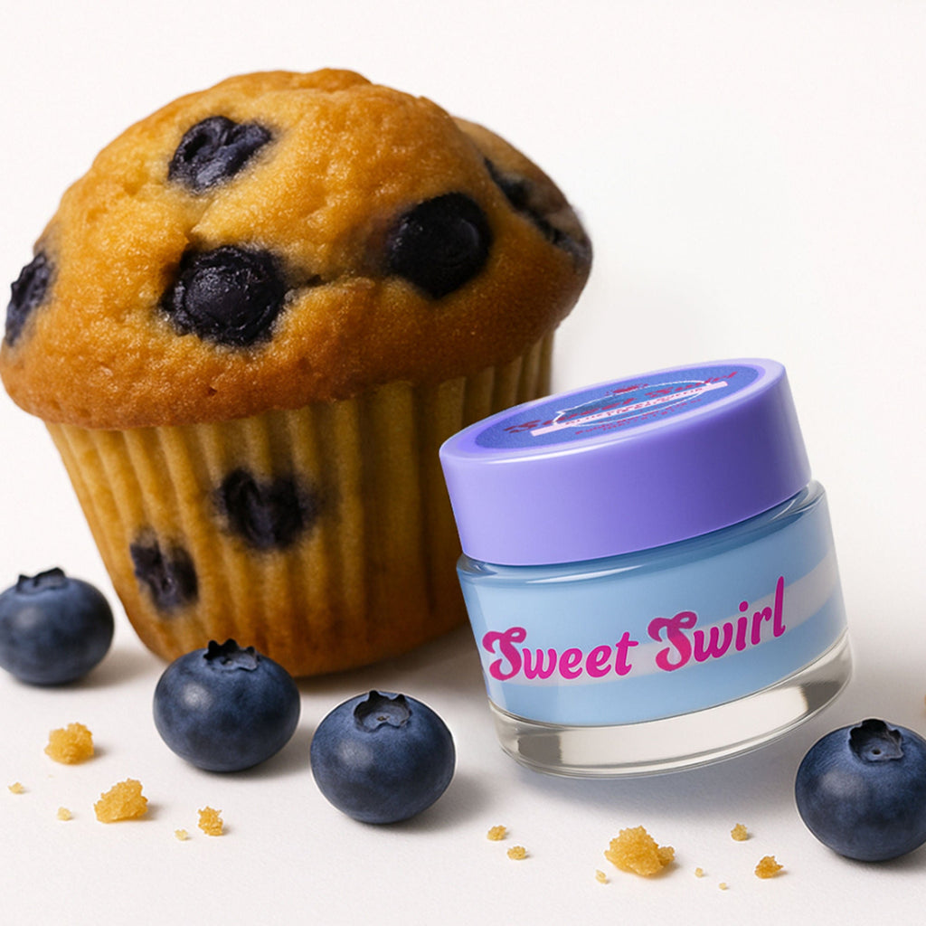 Makeup Revolution Sweet Swirl Lip Mask - Blueberry Muffin - Distacart