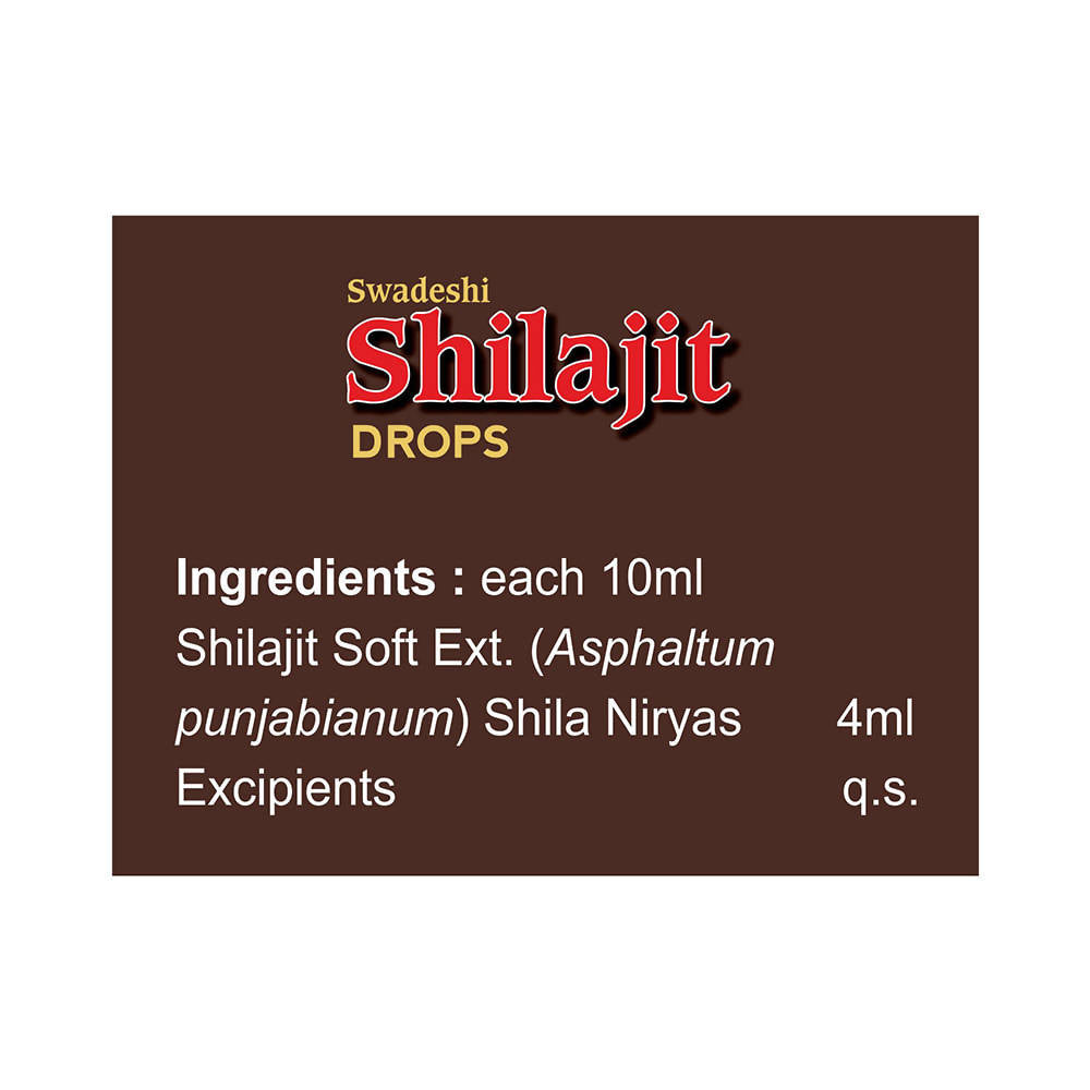 Swadeshi Shilajit Drops