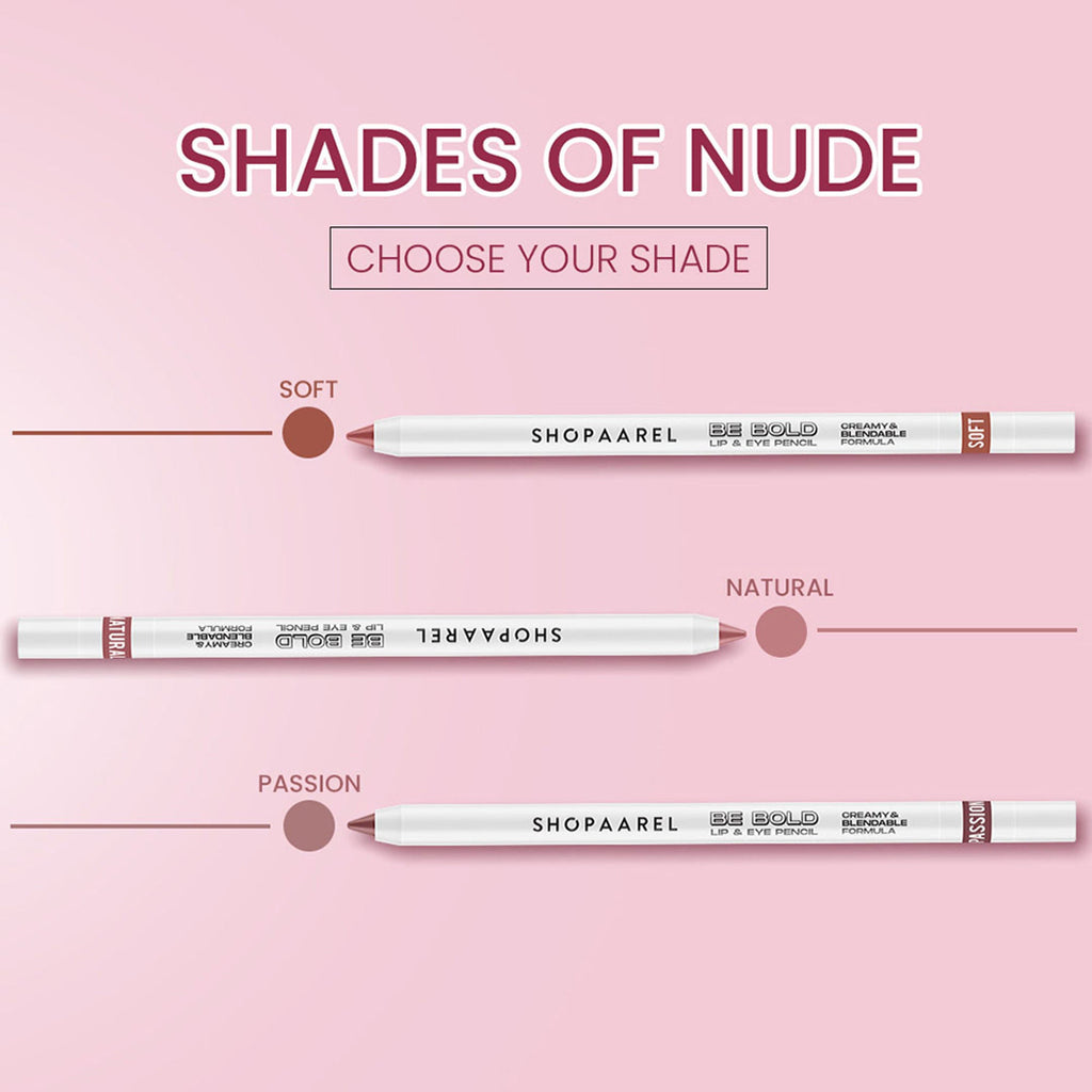 Shopaarel Be Bold Lip & Eye Pencil - Bombshell