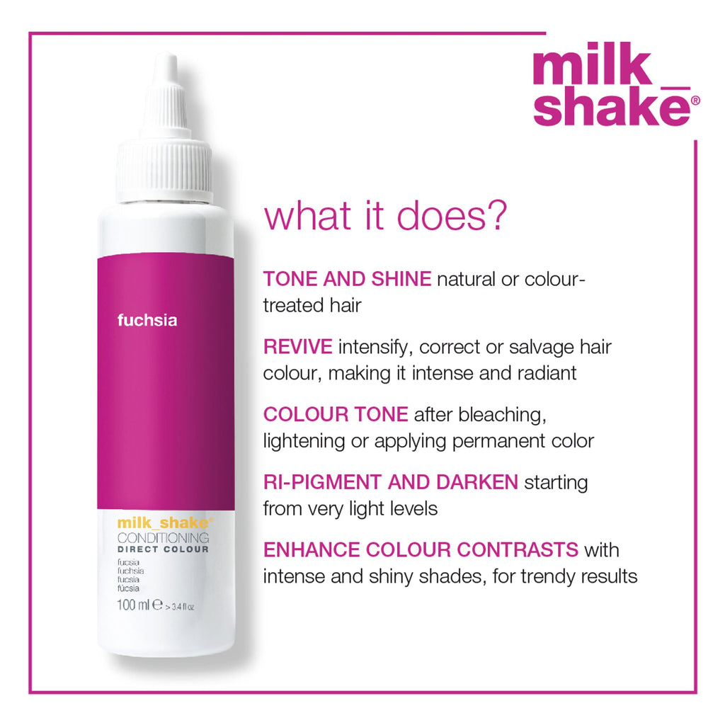 Milkshake Ammonia Free Conditioning Direct Color - Fuchsia