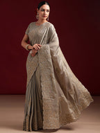 kasee Embellished Embroidered Pure Silk Saree